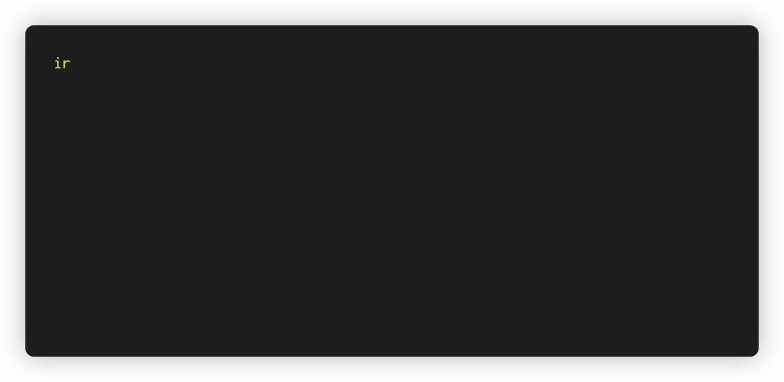 IRB syntax highlighting